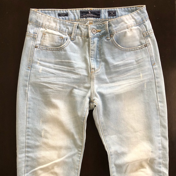 European “Medicine” Light Washed Skinny Jeans - Picture 2 of 8